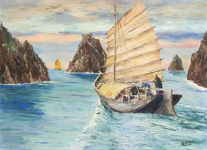 Roger NEDELEC (1927-2015). 

Peintre officiel...