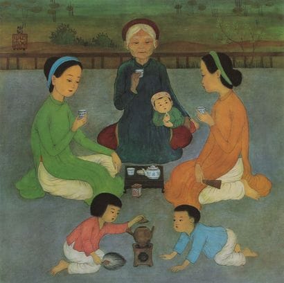 MAI-THU (1906-1980). 

L'enfant et la famille.

Reproduction...