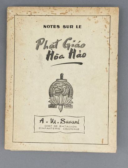 1952-1954 

[CAODAISME]

Ensemble de 5 tapuscrits,...
