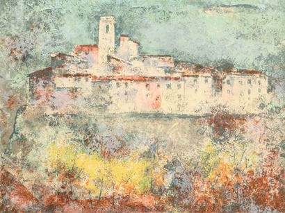 VU CAO DAM (1908-2000).

Saint-Paul de Vence.

Lithographie...