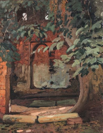 Henri DABADIE (1867-1949). 

Temples au Cambodge.

Deux...