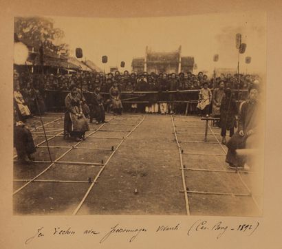 1888-1894.

Album photos d'un lieutenant...