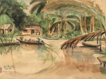 TRAN HUANG SIN

Animated landscape of a boat...
