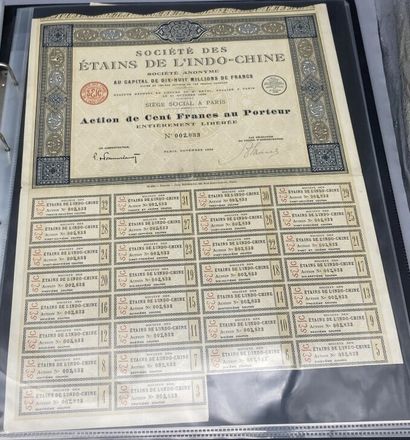 1923-1949.

Ensemble de 3 classeurs d'environ...