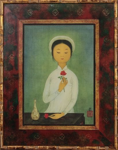 MAI-THU (1906-1980).

Petite femme à la fleur.

Reproduction...