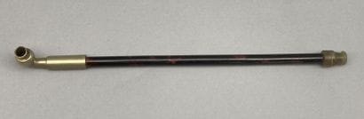 Small pipe, the handle in imitation of tortoiseshell...