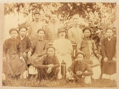 1888-1894.

Album photos d'un lieutenant...
