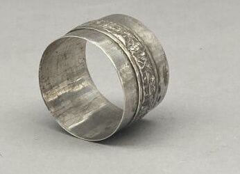 
Ensemble en argent 800 °/°° comprenant deux...