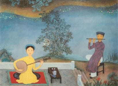 MAI-THU (1906-1980).

Mélodie.

Grande reproduction...