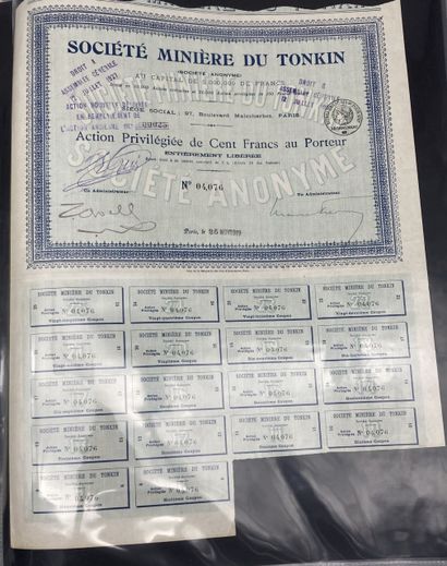 1923-1949.

Ensemble de 3 classeurs d'environ...