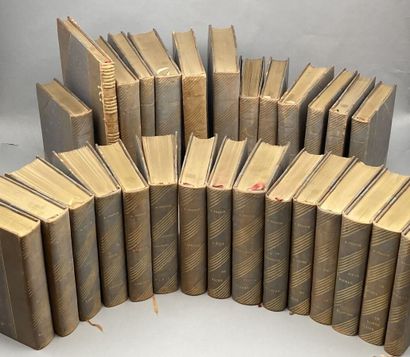 FRANCE (Anatole). Set of 27 volumes in-8...
