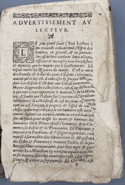 CONESTAGGIO (Ieronimo de Franchi). Of the...