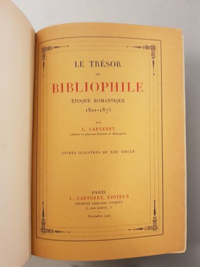 CARTERET (Léopold). The Bibliophile's Treasure....