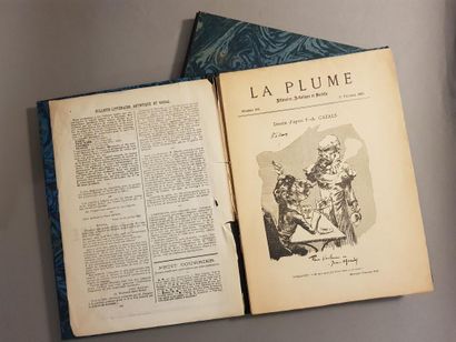 [VERLAINE (Paul). La Plume. Double number...