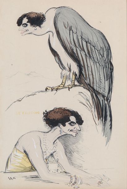 SEM (1863-1934)

The falcon, from the album...