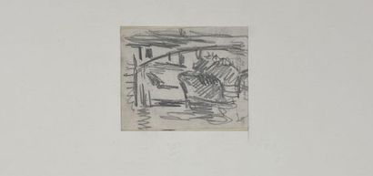 Lot including : 

- Maximilien LUCE (1858-1941)

Saint-Moré,...