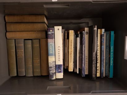 BOX containing a lot of paperback books including...