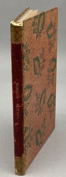 VERLAINE (Paul). Bonheur. Paris, Léon Vanier,...