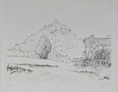 Lot including : 

- Othon COUBINE (1883-1969)

Small...