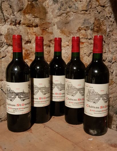 Lot including: 

- Saint-Georges - Saint-Émilion,...