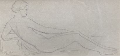 Marcel GIMOND (1894-1961)

Reclining Nude

Pencil...