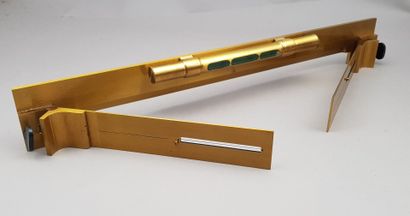 Set of 4 instruments for surveyor or geometer...
