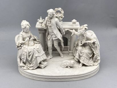 In the taste of SÈVRES

Cookie group of porcelain...