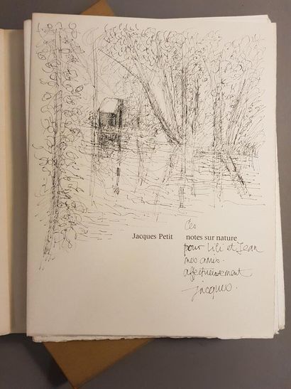 PETIT (Jacques). Notes on nature. Accompanied...