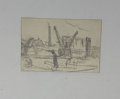 Lot including : 

- Maximilien LUCE (1858-1941)

Saint-Moré,...