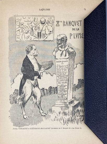 [VERLAINE (Paul). La Plume. Double number...