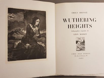 MASSON (Léon) & BRONTË (Emily). Wuthering...