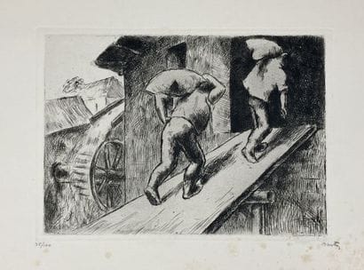 Lot including : 

- Laszlo BARTA (1902-1961)

The...