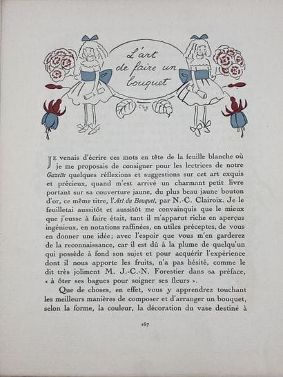 
Gazette du Bon Ton, four issues from July...