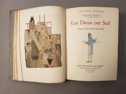 FRANCE (Anatole). Set of 27 volumes in-8...