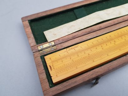 Set of 4 instruments for surveyor or geometer...