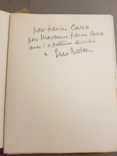 BOFA (Gus) & MAC ORLAN (Pierre). Father Barbançon....