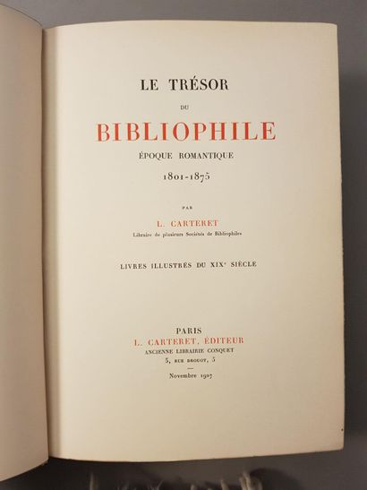 CARTERET (Léopold). The Bibliophile's Treasure....