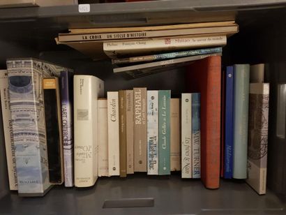 CASE including a lot of paperback books relating...