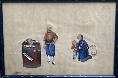 Chinese supplications

Pair of framed paintings...
