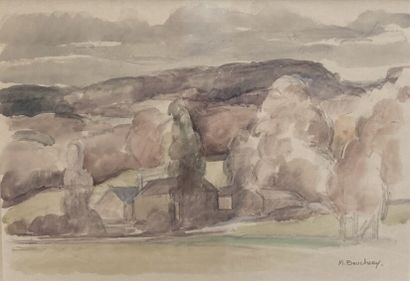 Michel BOUCHERY (1929-2003)

Mountain hamlet...