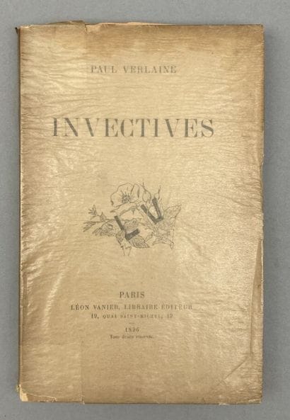 VERLAINE (Paul). Invectives. Paris, Léon...