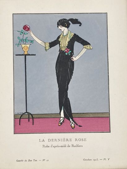 
Gazette du Bon Ton, four issues from July...