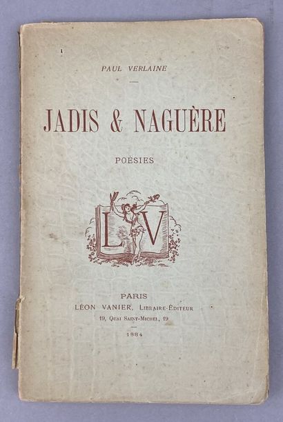 VERLAINE (Paul). Jadis & Naguère. Poetry....