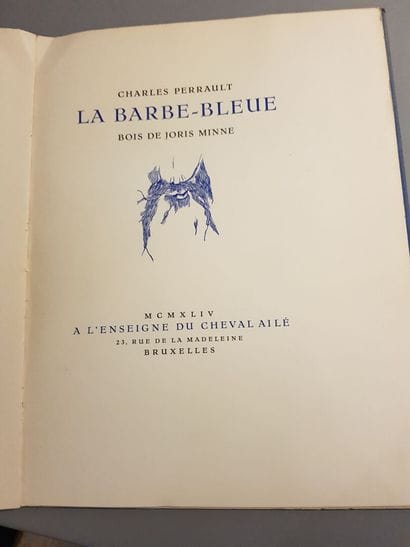 MINNE (Joris) & PERRAULT (Charles). La Barbe-Bleue....
