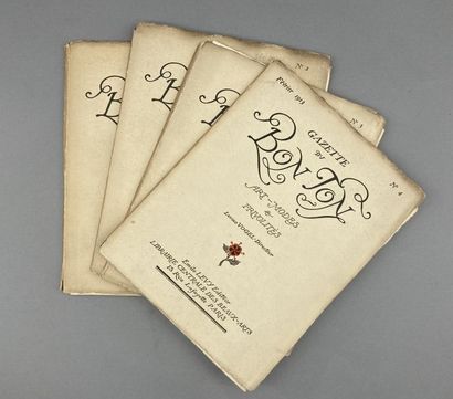 
Gazette du Bon Ton, the first four issues...
