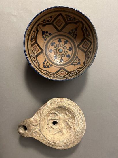 
Important ceramic lot including :

- A large...