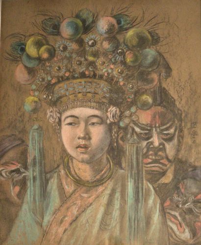 Chinese School of the 20th Century

Justice

Pastel...