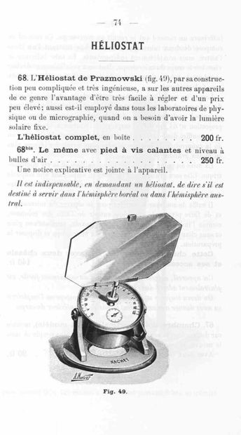 HARTNACK & PRAZMOWSKI



Nice heliostat developed...