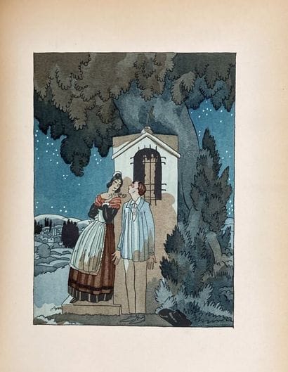 SAUVAGE (Sylvain) & DAUDET (Alphonse). Letters...
