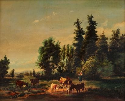 School of the XXth century

The cowherd and...